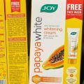Papaya White Cream. 