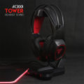 FANTECH AC3001 Headphone Flex Display Stand for Professional Gaming Setup - Black. 