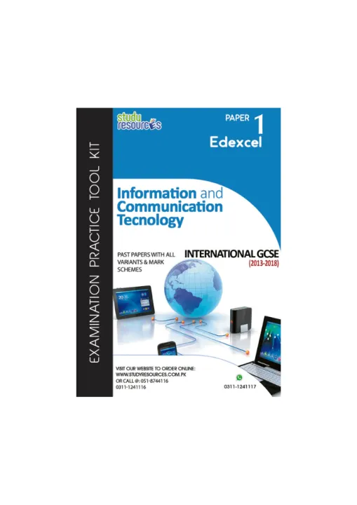 Edexcel IGCSE ICT P-1 Past Papers (2013-2018) | Daraz.pk