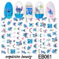 Disney Anime Characters 3D Adhesive Nail Stickers Nail Art Decals Lilo Stitch Mickey Mouse Nail Art Jewelry DIY Sticker Decals. 
