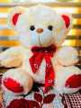 14 Inches Tie Knot Fluffy Teddy Bear for Girls Big Size Birthday Gift for Girls - Stuff Toys for Kids Birthday Gifts for Boys / Anniversary Gift for Wife - 14 Inches/  35.5cm/ 1.16ft. - 5 Colors Available. 