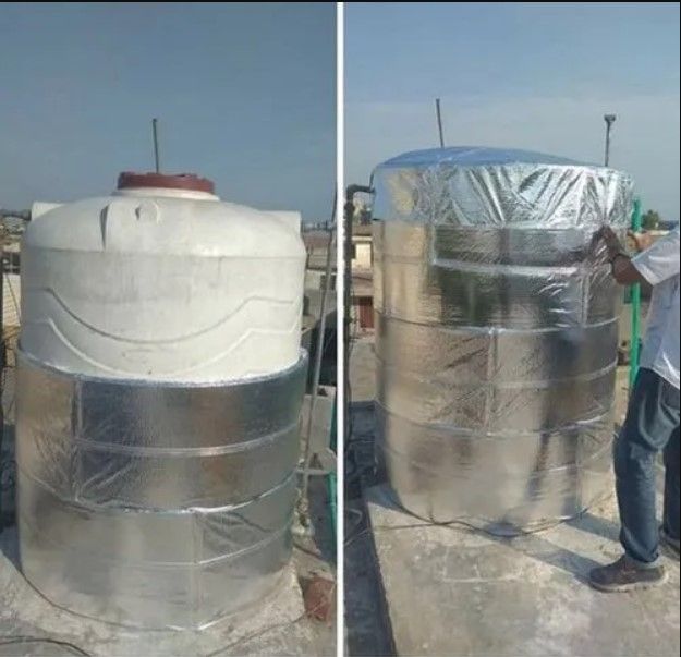 Water tank  Heater Insulation Jacket Cover Foil Heat/ Cold Proof Gallon Tank Waterproof Aluminized Thermal Wrap Multi-layer