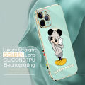 (Free Lanyard) Luxury 6D Plating Case for Vivo Y17 Phone Cases Cartoon Cool Mouse Side Print Soft Silicone Square Back Cover. 