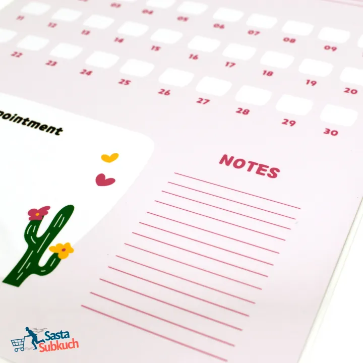 Planner%20for%20Monthly%20Exercises%20For%20Girls%20A4%20Size%20Laminate%20with%20board%20marker%20Organize%20Your%20GYM%20Schedule%20-%20Image%205