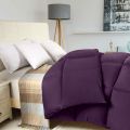 Utopia - Comforter King Queen Twin White All Season Plush Siliconized Fiberfill Duvet Insert Box Stitched. 