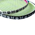 Scratch Prevent Badminton Racket Head Edge Protector Dog Pattern Wear Resistant Racquet Protective Sticker Printing White/Black. 