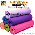 Imported Large Size PVC Anti Slip Sports Yoga Mat Fitness Training Mat Exercise Mat Gym Mat Exercise Mat Carpet Mat Yoga Mats. 