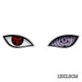 Car Styling Vinyl Stickers for Anime Eyes Graphics Motor Bikes Electric Computer Case Decal Waterproof. 