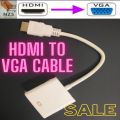 HDMI to VGA Converter HDMI to VGA Adopter without Sound. 