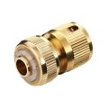 Brass Hose Fittings, 4-Piece. 