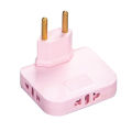 Foldable Extension Socket 180 Degree Rotations | 3 AC Outlet Power Strip Multiprise 1 Convert 3 Extension Eu Power Plug Adapter For Home. 