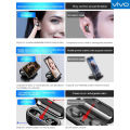 【COD+Ready Stock + FREE Shipping 】VIVO F9 TWS Touch Control 5.0 Bluetooth Earphone Wireless Earphones Stereo LED Display Earbuds Head. 