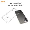 For iPhone 12 Pro Max Hat-Prince ENKAY 2 in 1 Clear TPU Soft Case Shockproof Cover + 0.26mm 9H 2.5D Tempered Glass Protector Film. 