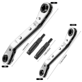 Air Conditioning Service Ratchet Wrench Air Conditioner Valve Ratchet Wrench Set for Air Refrigeration Tool and Equipment Repair Tool. 