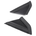 1 Pair Car Front Window Triangle Panel Triangular Decorative Panel 9647011377 96470112777 Automotive Supplies Black for C4 04-10. 