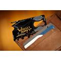 Original Wallet Ninja 18 in 1 Card Multitool Survival Gadget Outdoor Multi Tool Stainless Steel - Black. 