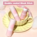 Blush Stick Rouge Cheeks Contouring Blusher Korean Long-lasting Skin Cosmetics Waterproof Makeup Nourishing Brightening Wom C2m3. 