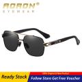 AORON New Polarized Men Sunglasses UV400 Luxury Brand Pilot Polarized Metal Fram Men Sunglasses Classic Fashion Driving Glasses. 