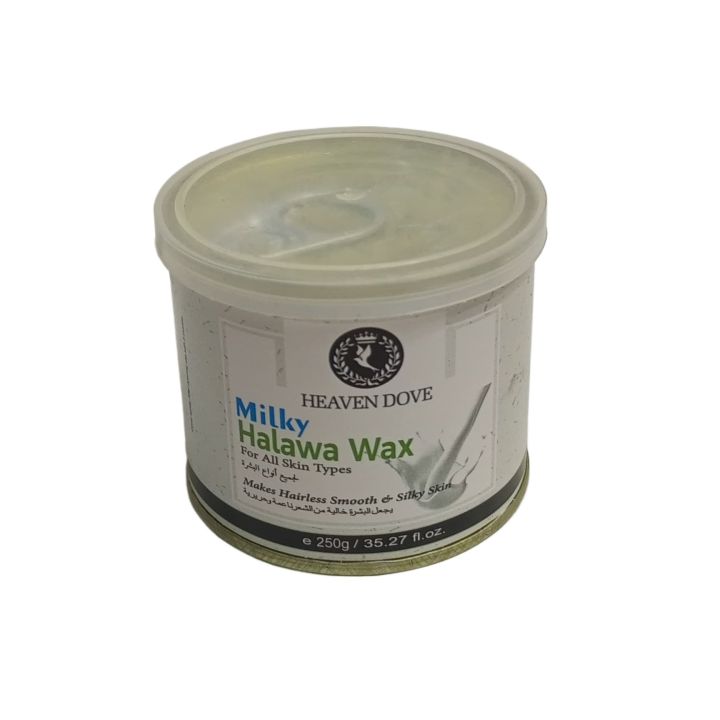Professional Milky Halawa Wax For All Skin Types make hairless smooth & silky skin