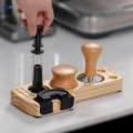 Coffee Tamper Station Stand, 51mm 53mm 54mm 58mm Espresso Tamper Station, Gifts for Friends, Family. 