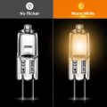 20 Pcs G4 Halogen Bulbs,20W 12V Halogen Light Bulbs 2 Pin Clear Lamp Bulb,for Cooker Lighting,Signal Lights,Track. 