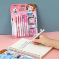 CHREN Cute Fountain Pen Set Of 7 With Ink Refills. 