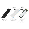 Cooling Fin PCIE M.2 SSD 2280 Heat Sink Cooler Radiator for Desktop Laptop Computer. 