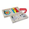 Table Desktop Battle 2 in 1 Ice Hockey Game, Funny Classic Battle Board Games. 