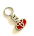 Stainless Steel Toyota Logo Key Chain | High Quality Stylish Car Bike Keyring | Red Coloured Double Side Toyota Logo Keychain Keyring. 