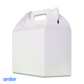 Pack of 10 WHITE COLOR GOODIE BOXES l BIRTHDAY PARTY SUPPLIES. 