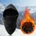 Balaclava Ninja Face Mask Winter Hooded Cold Weather Snow Hat and Neck Warmer for Boys Girls (Pack of 1), Monkey Cap Wind-Resistant Winter Face Mask, Fleece Cold Weather Ski Mask for Men and Women (Black). 