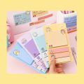 1 pack of 80 sheets cartoon bear cute index stickers Student office stationery notes Creative colorful little animal st. 