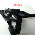 1 Pc/Pair St-Ef51 Gear Shifter/Brake Lever 3/7/8 Speed Or Set Black V-Brake For Shimano. 