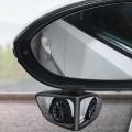 1 360 Degree HD Car Blind Spot Mirror Rotatable Adjustable 2 Side Wide Angle Exterior Automobile Rear View Mirror Parking Mirror. 
