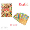 BataBata 27-55 Pcs Pokemon Cards German Spanish French English Vmax GX Color Energy Card Pikachu Rare Collection Battle Trainer Boys Gift. 