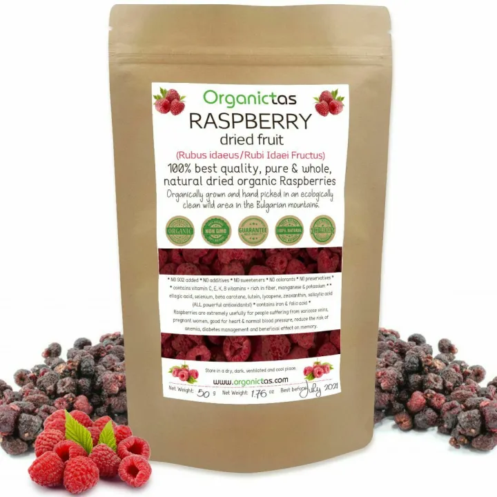 Gmo Raspberries Natural Dried RASPBERRIES Organic Unsweetened Unsulfured No ...