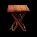 Handmade Table Picnic Table Furniture Folding Wooden Table Set of 4 Home Decor  ( Solid Sheesham wood chiniyoti style). 