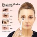 Mini Electric Eye Massager Pen Device, Dark Circle Facials Vibration Portable Thin Face Magic Stick, Anti-Ageing Wrinkle Massager, Mini Vibrating Eye Massager, Beauty Care Portable Pen, Dark Circle Pen Removal, Skin Tightening Rejuvenation Device. 