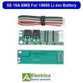 5S 15A Li-ion Battery Charger Protection Board 5s 15a bms with wire 18V 21V BMS. 