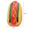 Hotdog Squishy Mesh Ball Squishy Sensory Stress Reliever Toy Autism Squeeze Pop it Anti Stress. 