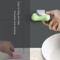 1pc Magnetic Soap Holder Magic Soap Dish Organizer Bathroom Accessories Wall Mounted Sponge Holder Bathroom Kitchen Storage Rack. 