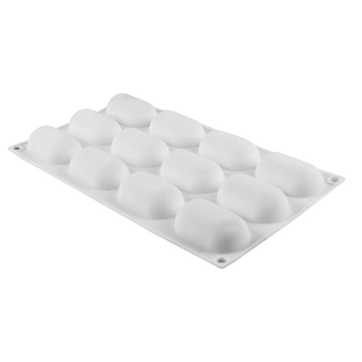 Capsule Shape Silicone Mold 12 Cavity