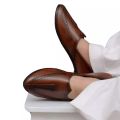 Traditional Nagra Shoes l Khussa For Men - Brown Color. 