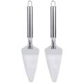 Stainless Steel Cake, Pie & Pastry Serving Spoon / Lifter For Food Presentation At Home, Kitchen serving Accessories Pizza lifter. 