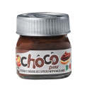 Milkyz Food Choco Dark Double Chocolate Spread With Hazelnut 25g Jar Bottle. 
