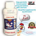 C Vit Forte 100ml Natural Vitamin C Syrup Electrolytes For Parrots Finches Poultry Chicken. Macaw - African Grey - Raw - Parrot - Canary - Finches - Gouldians - Budgies - Animals - Goat - Horse - Bufalo - Cows - Horse Super Sheikh Trading Co. 