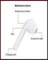 HBQ i7 Wireless Music Earphone - White/Black. 