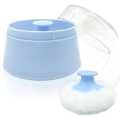 Baby Care Baby Puff Powder Box Container Talcum Powder Case with Fluff Puff. 