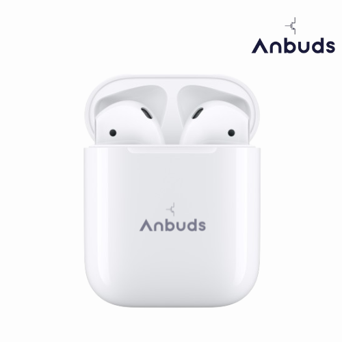 Anbuds Earbuds - - Wireless Earbuds - Airport - Active Noise Reduction Earpods With Built-in Mic - Airbuds - High Quality Earpods - Bluetooth Earphone