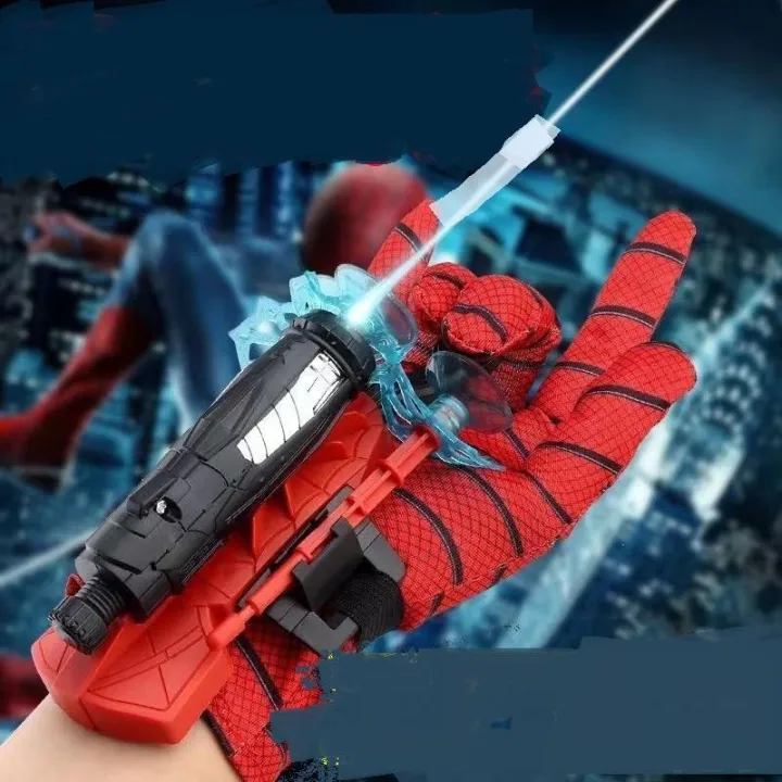 Spiderman%20Web%20Launcher%20Toy%20for%20Kids%20%E2%80%93%20Silly%20String%20Spider%20Role-Play%20Set,%20Hero%20Glove%20with%20Wrist%20Launcher,%20Kids%20Plastic%20Cosplay%20Glove%20Inspired%20by%20Hero%20Movie%20%E2%80%93%20Without%20Glove%20(%201%20Set%20)%20-%20Image%203